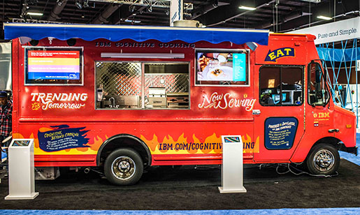 o food truck da IBM