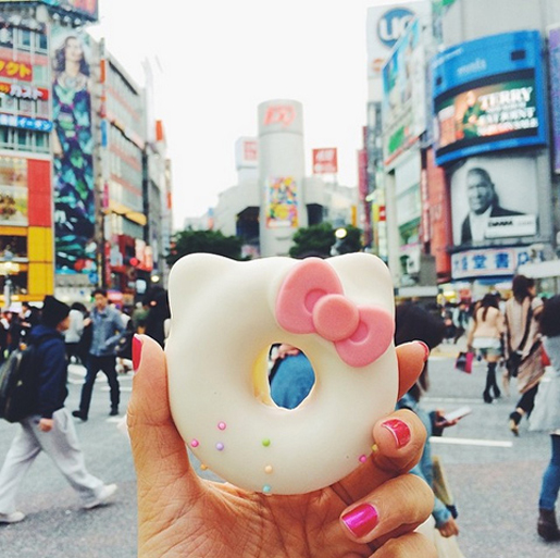 Donut da Hello Kitty no Japão