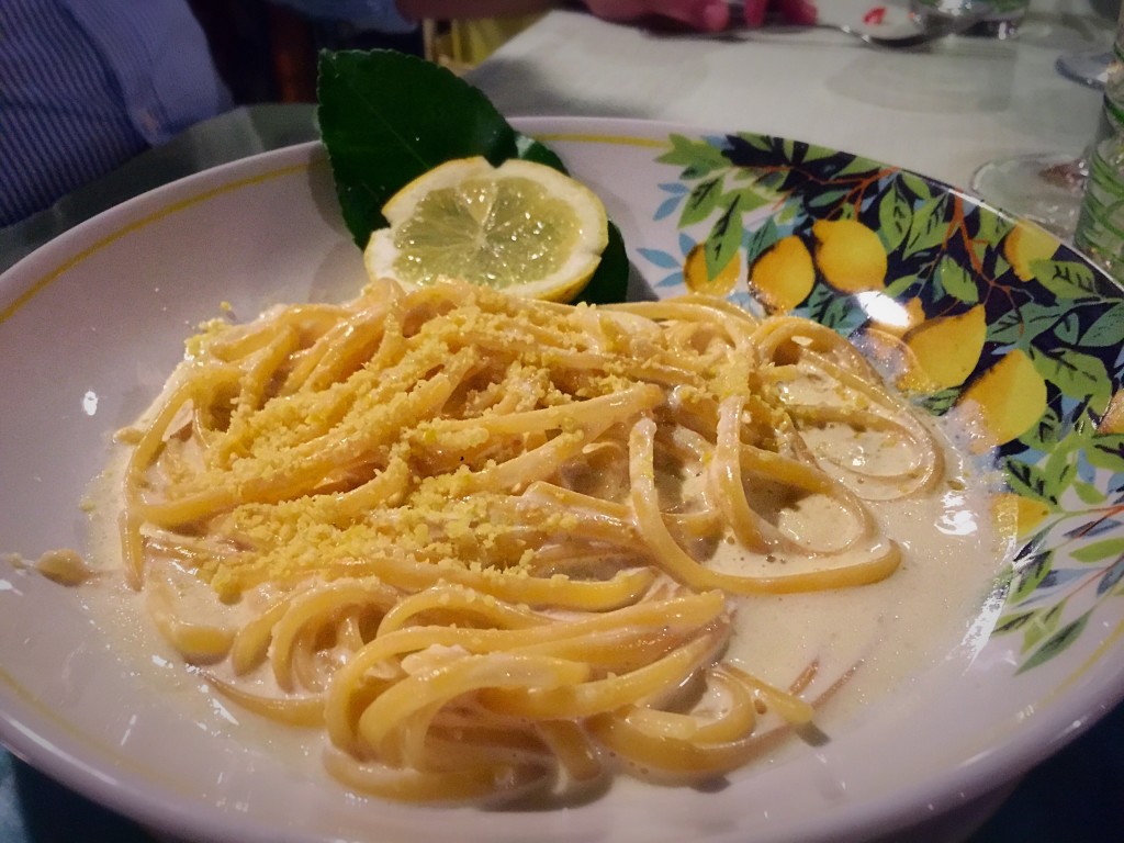 Linguini al limone