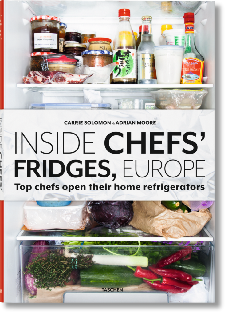 O livro 'Inside Chefs' Fridges, Europe' (Fonte: Taschen)
