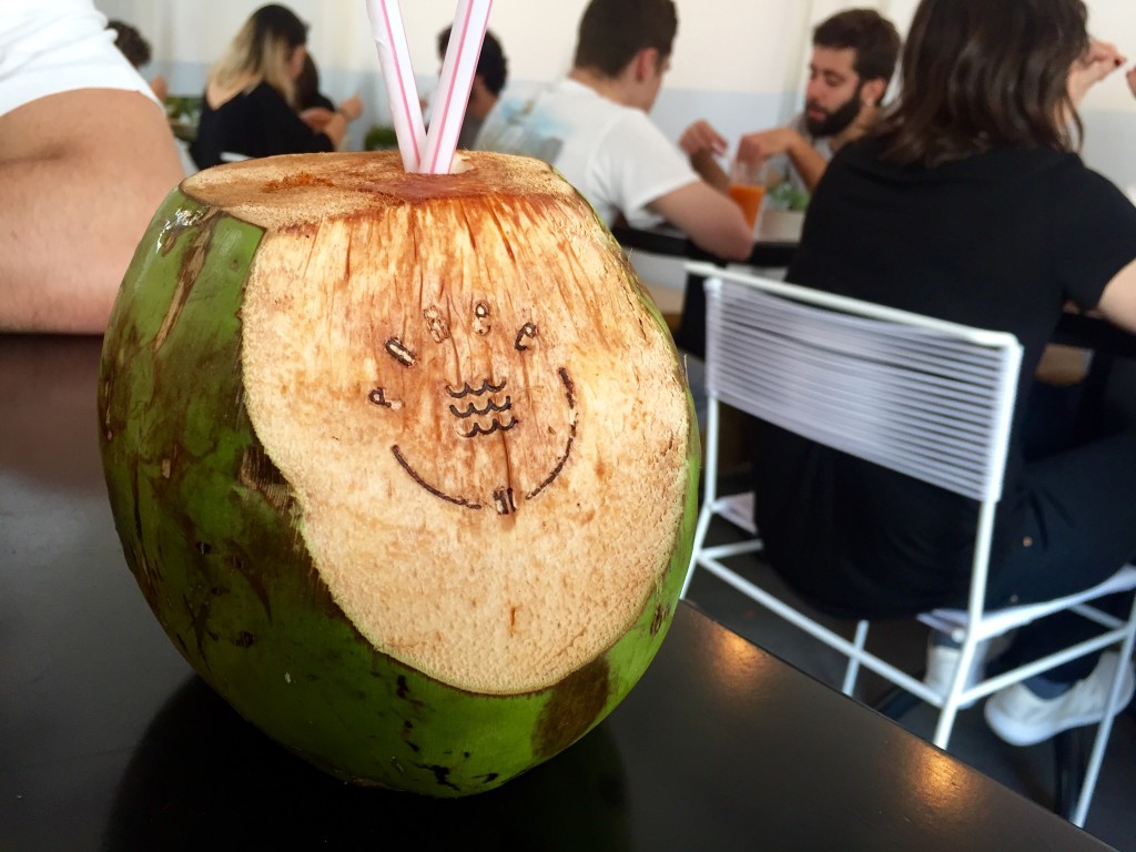 A água de coco customizada!